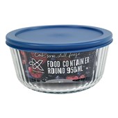 Kates Elara Ribbed Round Glass Container 950ml