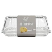 Kates Glass Butter Dish