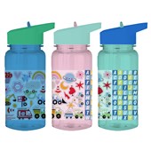 Snazzee Kids Sipper Drink Bottle with Stickers 520ml