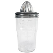 Kates Glass Jar with Lemon Juicer Lid 450ml