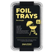Snazzee Foil Heavy Duty Shallow Roaster 25 Pack