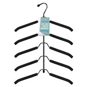 Seymours Soft Grip Shirt Hanger 5 Tier