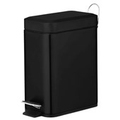 LTW Rectangular Bin With Soft Close 5L Black