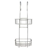 LTW Stainless Steel 2Tier Over Screen Shower Caddy