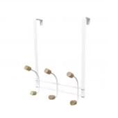 LTW Over Door DoubleW 6 Hook White