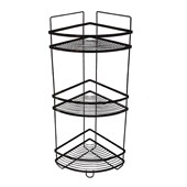 LTW Corner Shelf 3Tier Black Onyx