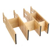 LTW 12 Piece Bamboo Drawer Divider Set